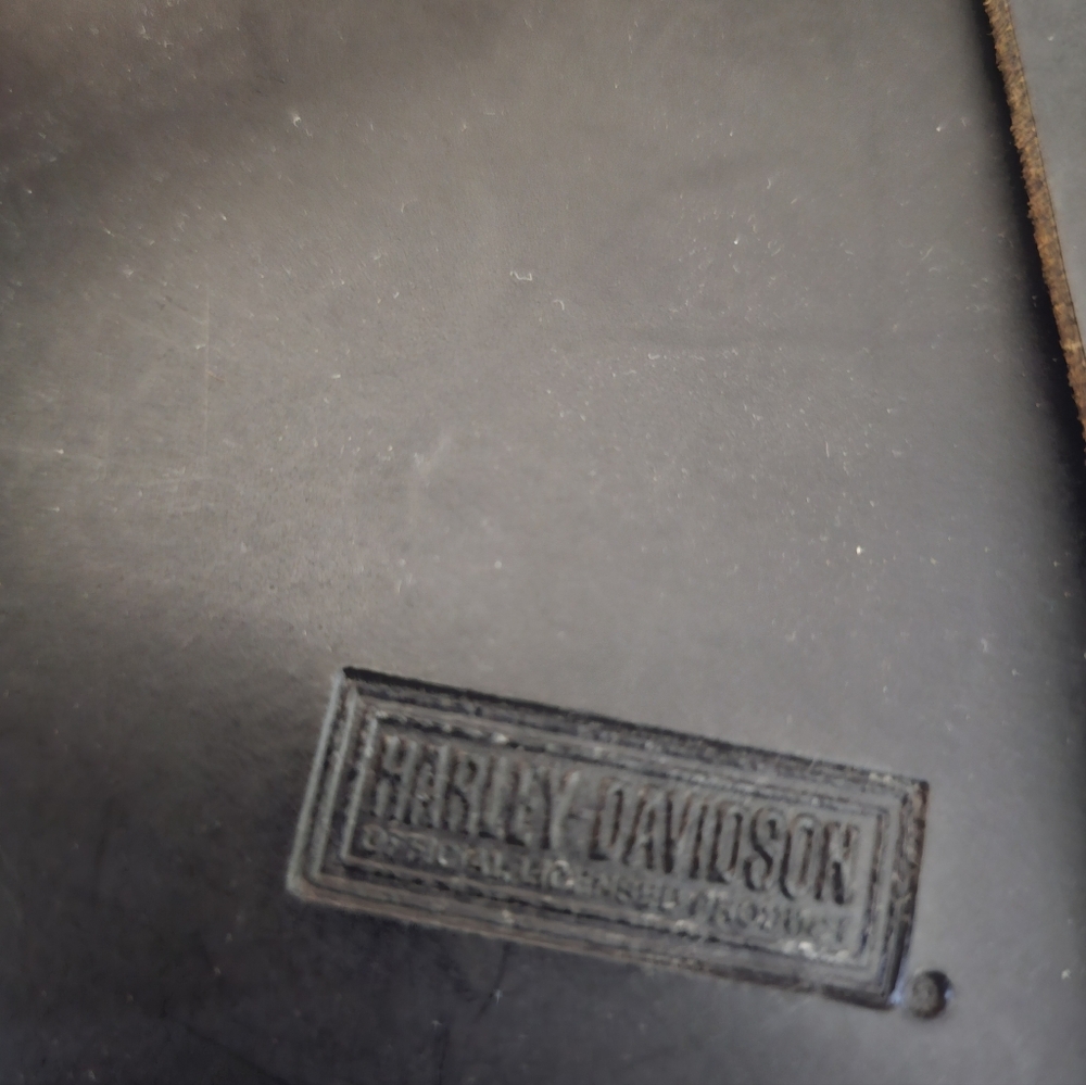 Vintage Harley-Davidson Studded Leather Mini Backpack USA Made Black - Picture 15 of 17